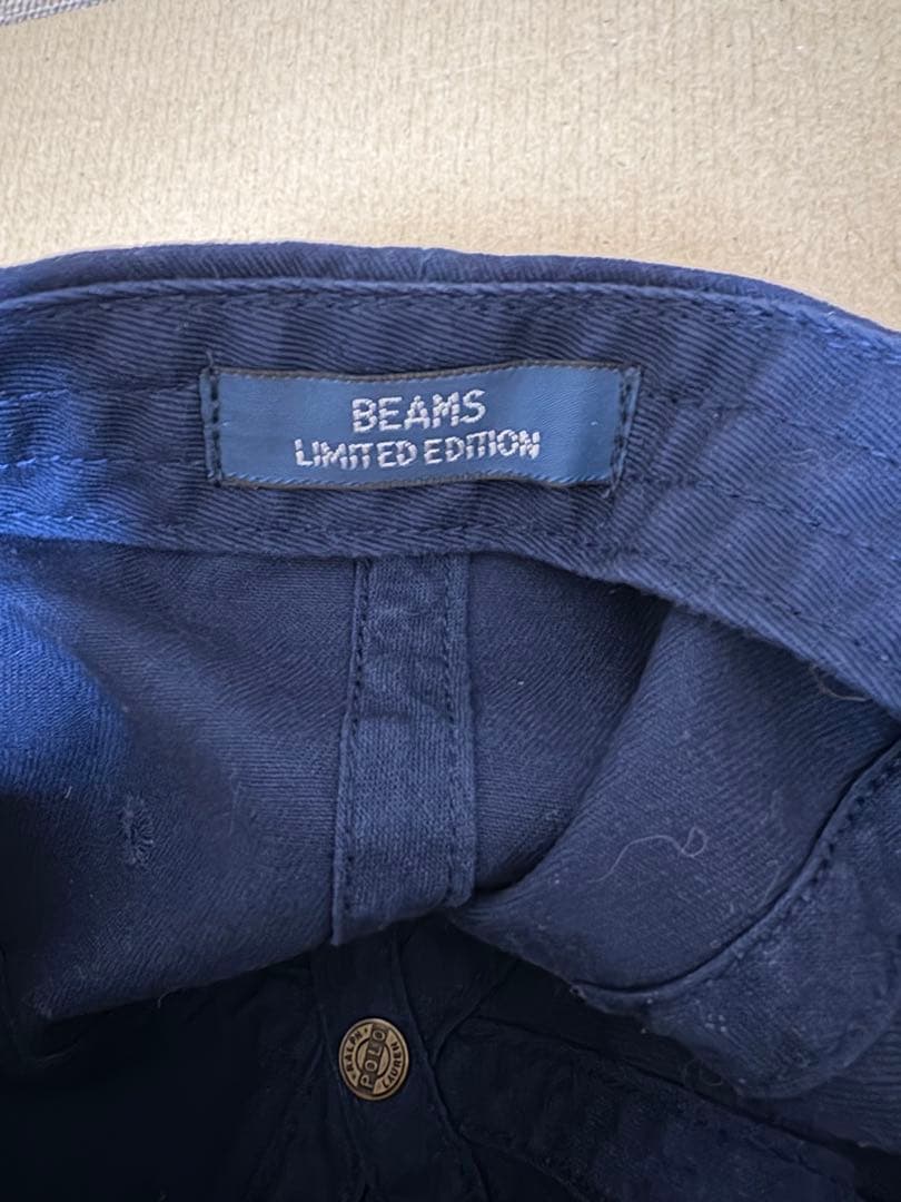 Polo Ralph Lauren × BEAMS navy gold CAP