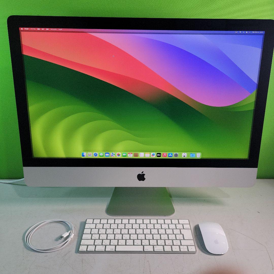 iMac Retina 5K 27-inch 2020 動作品