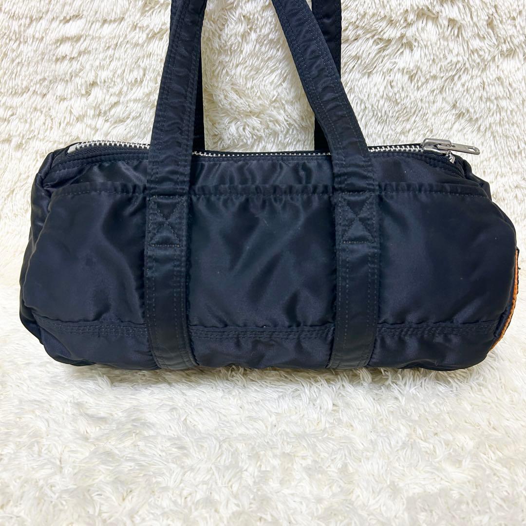 美品✨ ポーター タンカー ドラムバッグ S ミニボストン ブラック 廃盤品
