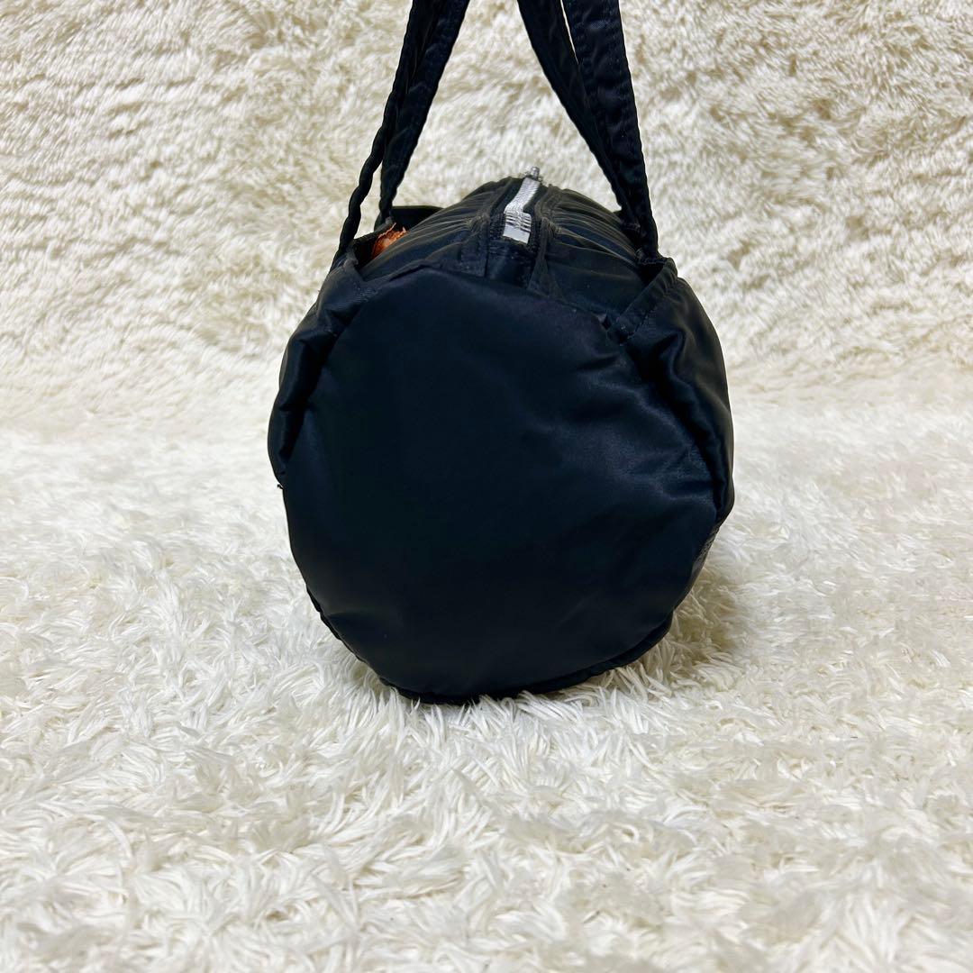 美品✨ ポーター タンカー ドラムバッグ S ミニボストン ブラック 廃盤品