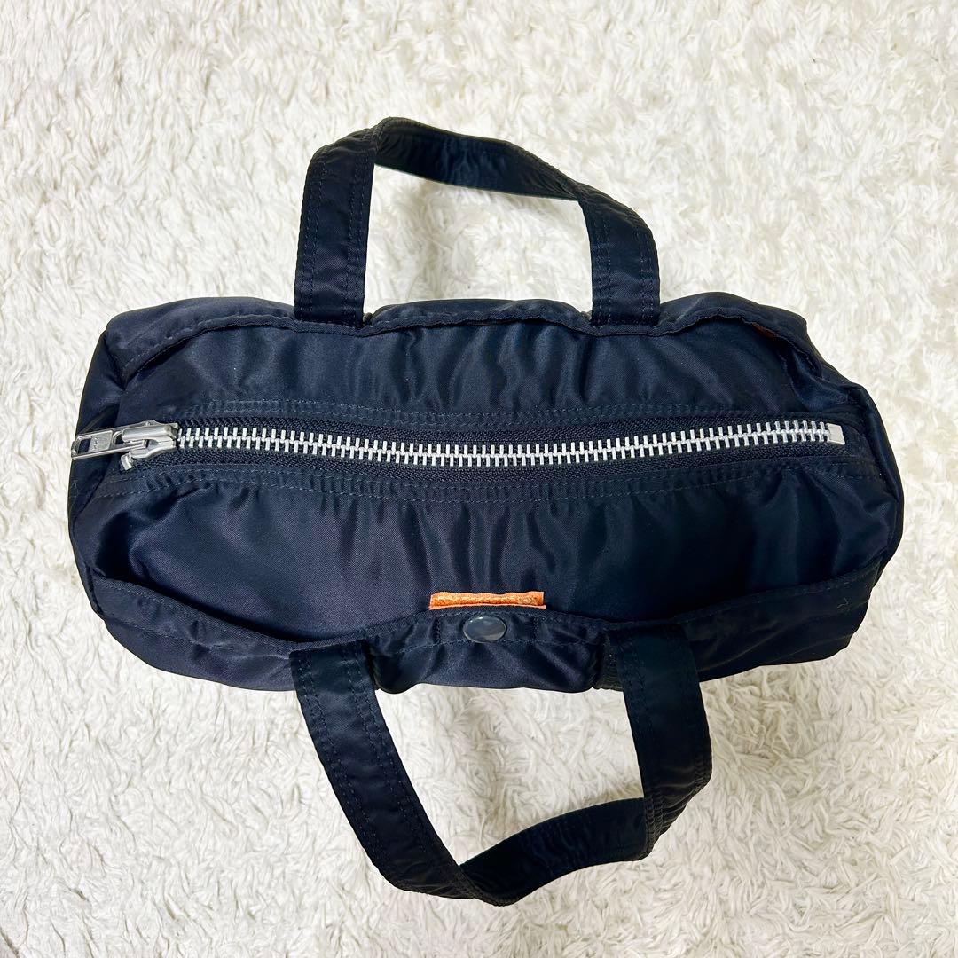 美品✨ ポーター タンカー ドラムバッグ S ミニボストン ブラック 廃盤品