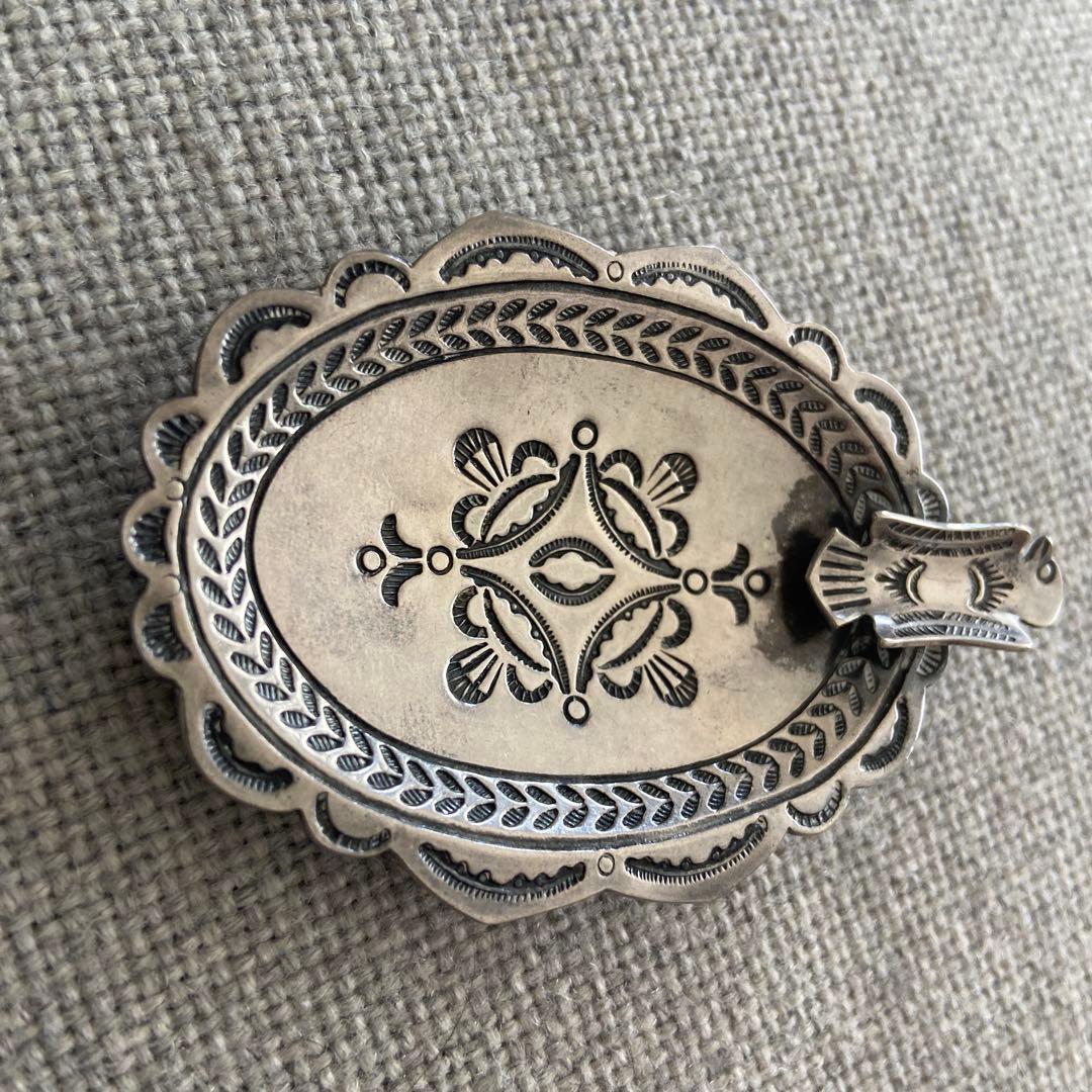 ヴィンテージ シルバー ナバホ 灰皿 アシュトレイ アンティーク サンダーバード