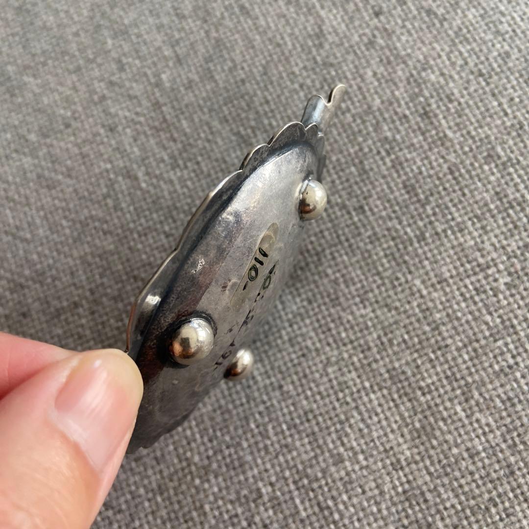 ヴィンテージ シルバー ナバホ 灰皿 アシュトレイ アンティーク サンダーバード