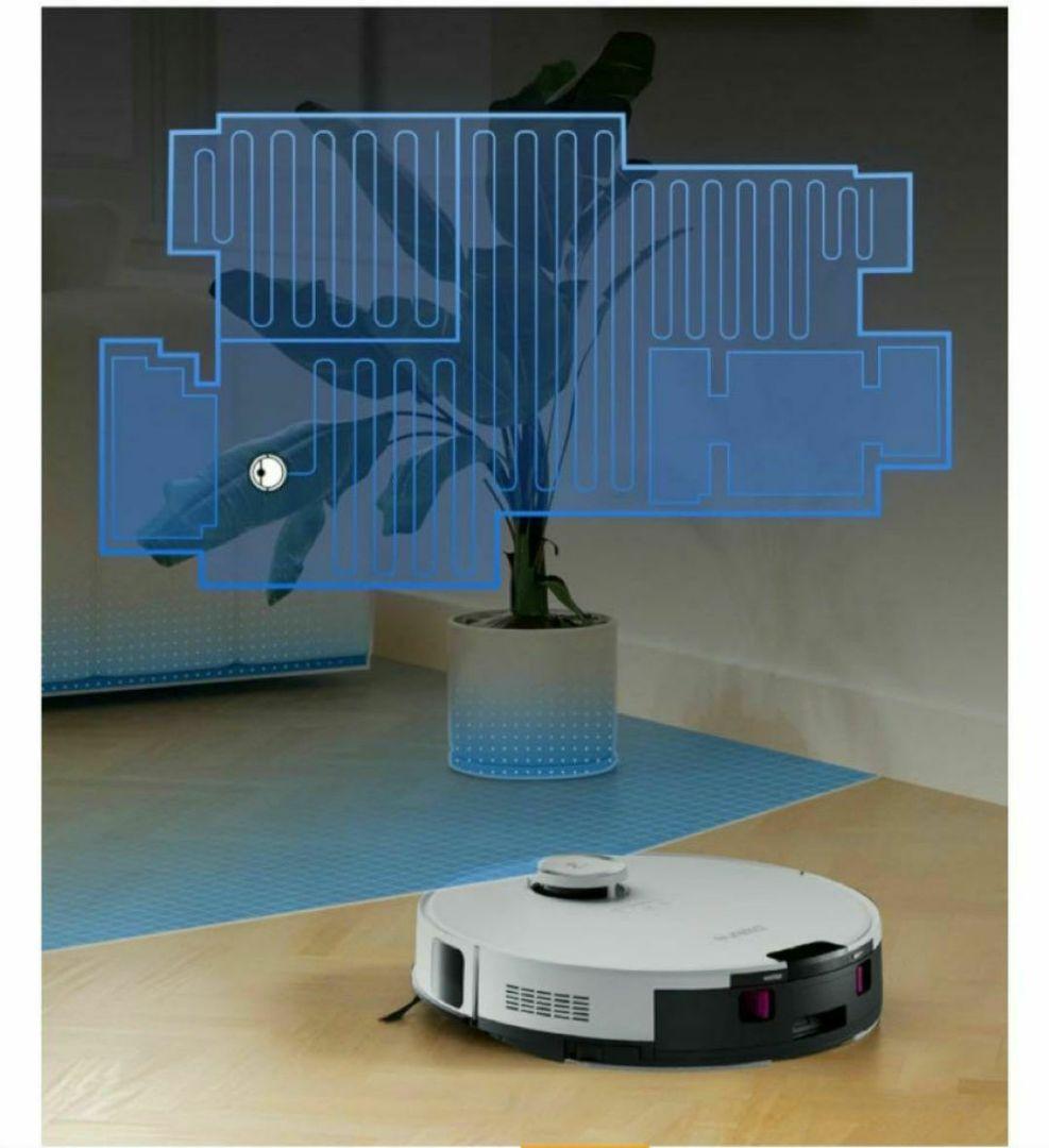 サイクロン式　ロボット掃除機　アレクサ対応　吸引 水拭き両用　180分間連続稼働