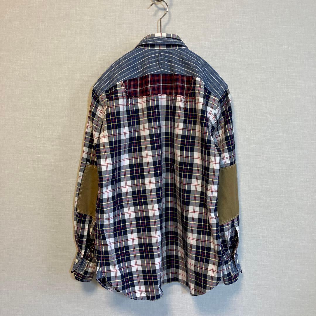 ジュンヤワタナベコムデギャルソンマン　長袖シャツ　再構築　AD2011　サイズM