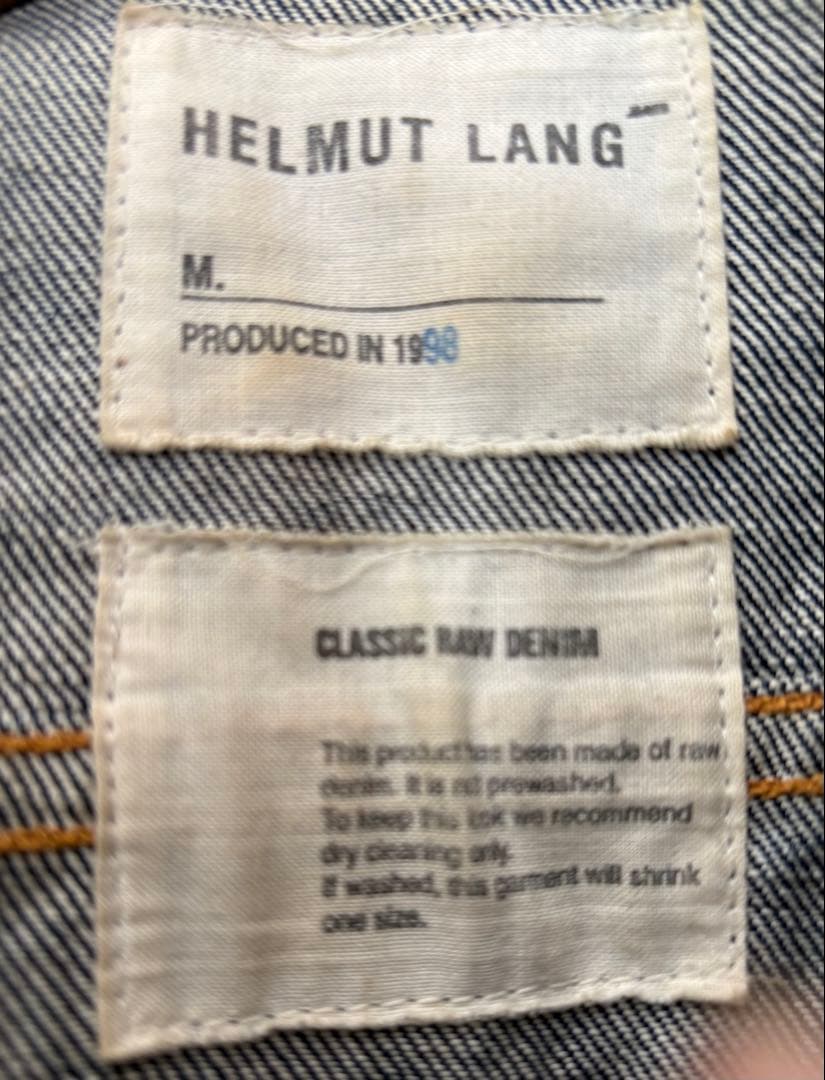 HELMUT LANG 90's 本人期 デニムジャケット ヘルムートラング