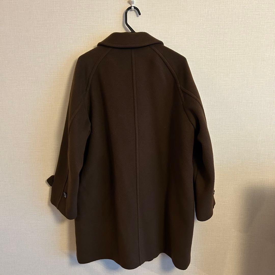 【美品】FRAMeWORK ラムウールMIXシャルムバルカラーコート