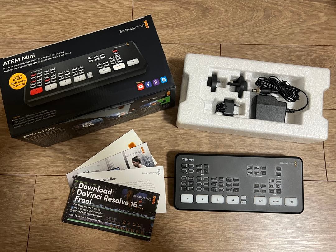 【国内正規品】Blackmagic Designスイッチャー ATEM Mini