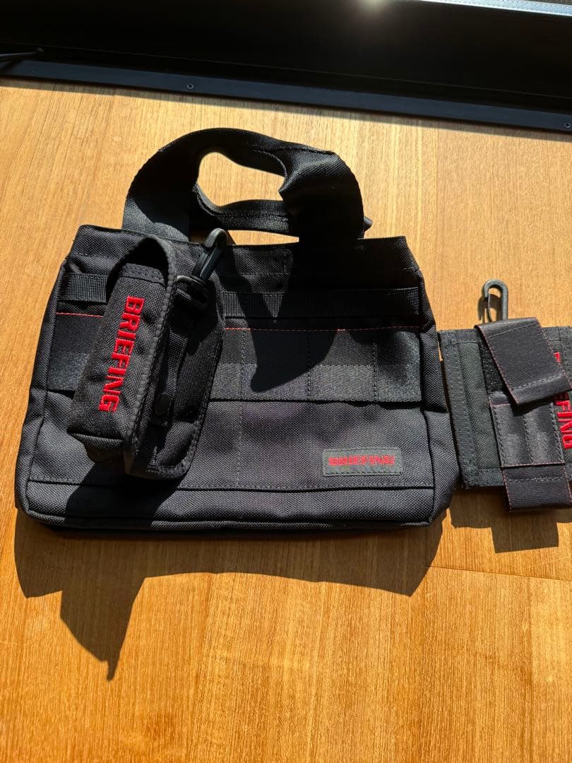 ブリーフィング　バック　ボール入れ　計測計　入れ　３点セット