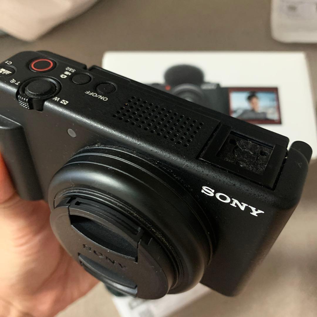 SONY VLOGCAM ZV-1F ブラック　デジタルカメラ