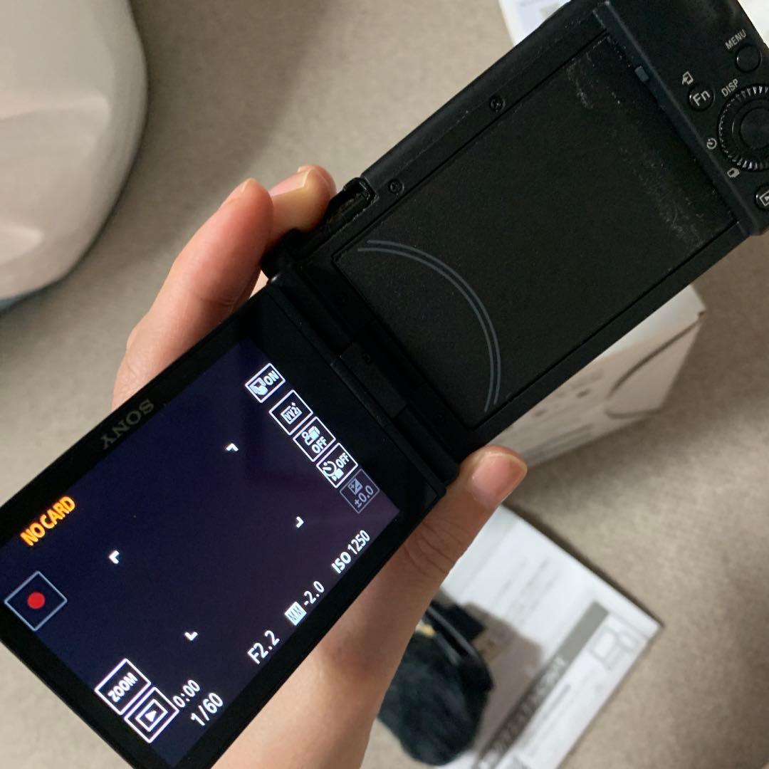 SONY VLOGCAM ZV-1F ブラック　デジタルカメラ