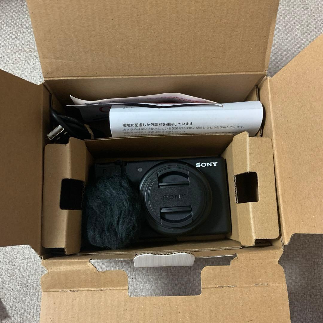 SONY VLOGCAM ZV-1F ブラック　デジタルカメラ