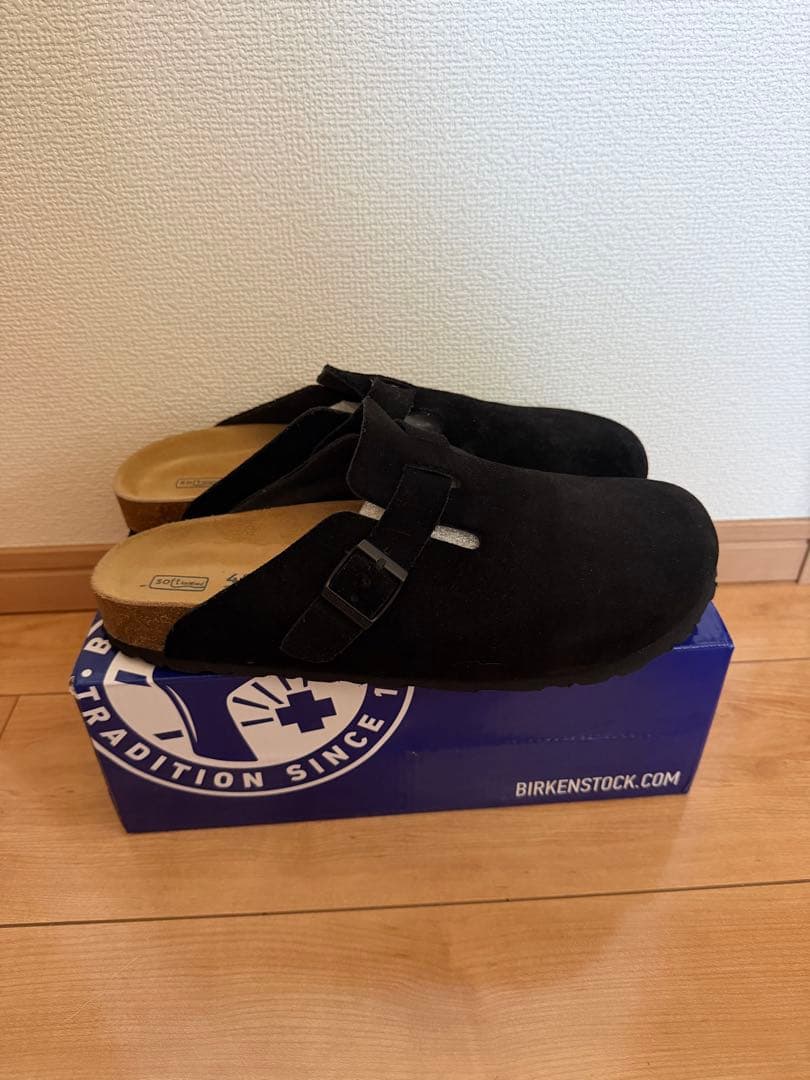 BIRKENSTOCK boston ブラック 43