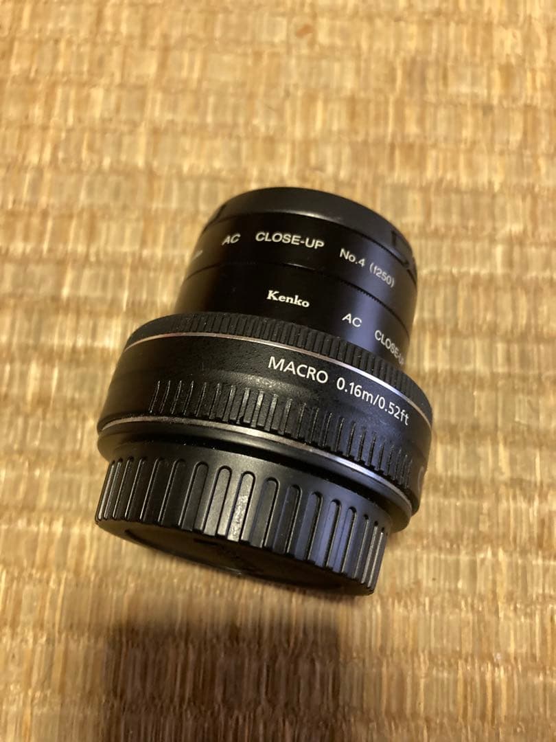 Canon EFS 24mm マクロレンズ＋ Kenko クローズアップレンズ
