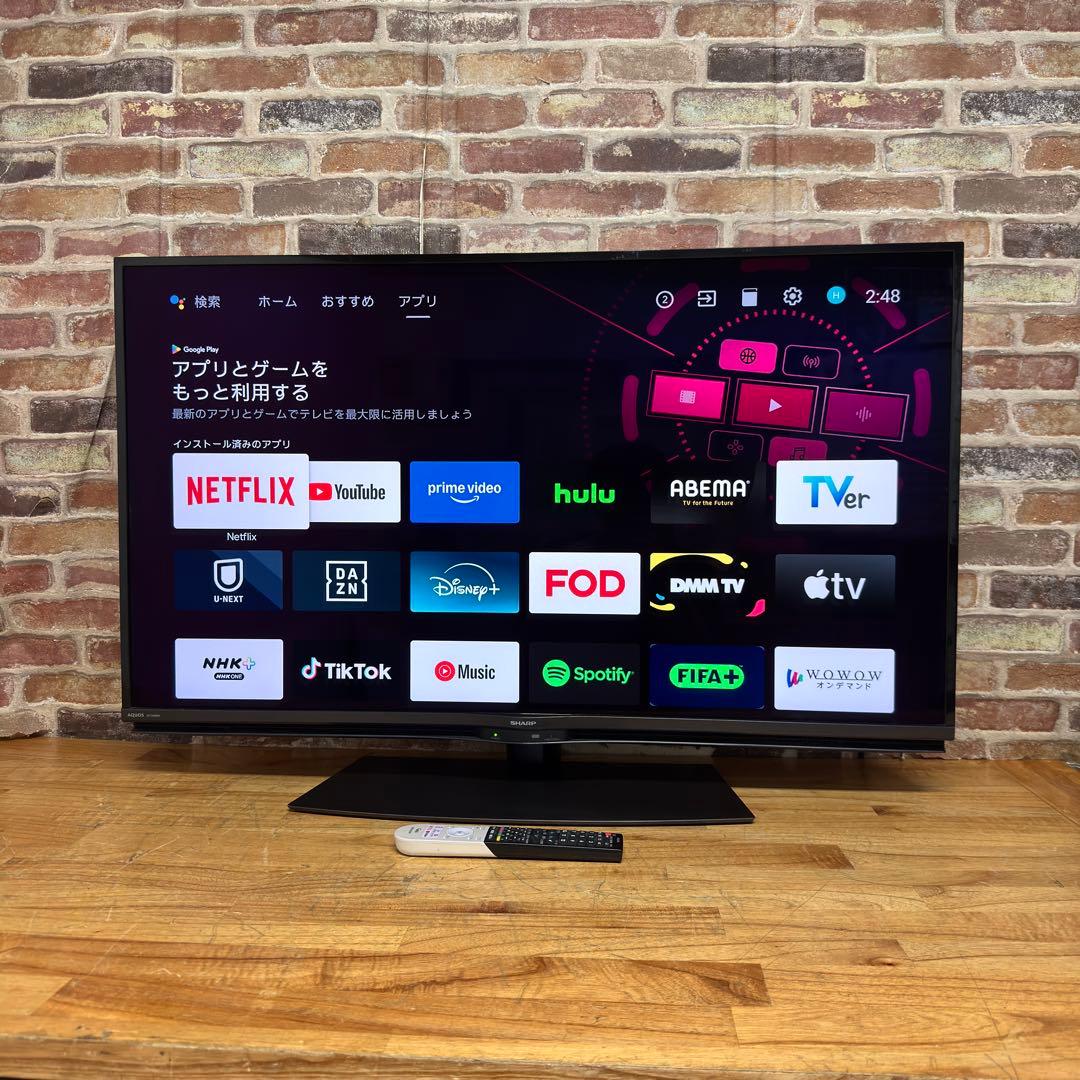 シャープ 45V型 4K 液晶テレビ Android TV 4T-C45BN1