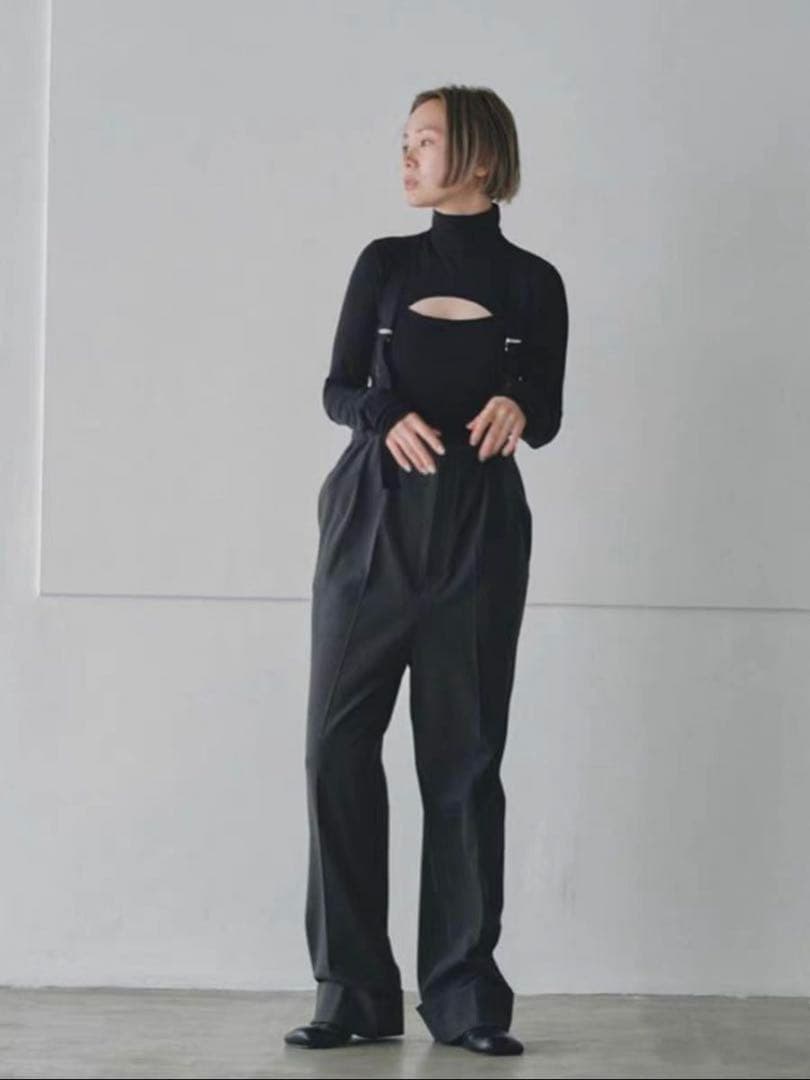 パンツ TODAYFUL Suspenders Highwaist Pants