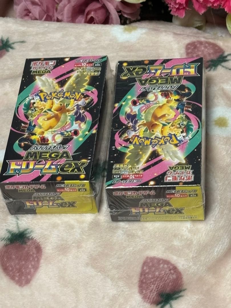 ポケモンカードゲーム MEGAメガドリームEX 2箱☆新品未開封シュリンク付き