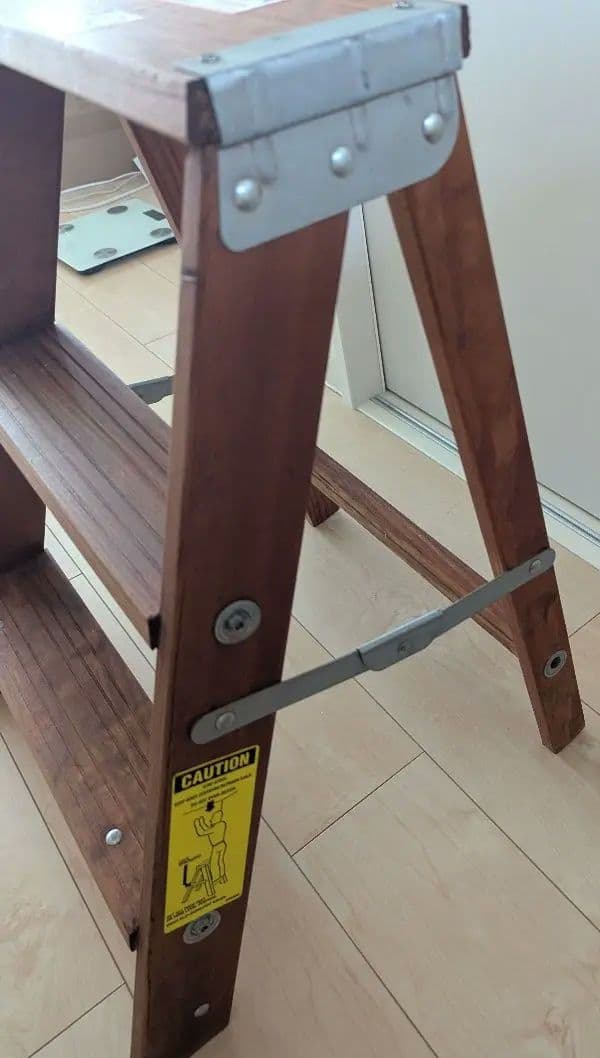 e*i様 廃盤 アメリカ製 ミシガンラダー 木製 脚立