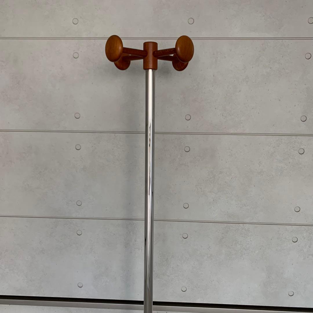 ジャパンヴィンテージ チーク材 コートハンガー ハンガーラック 北欧