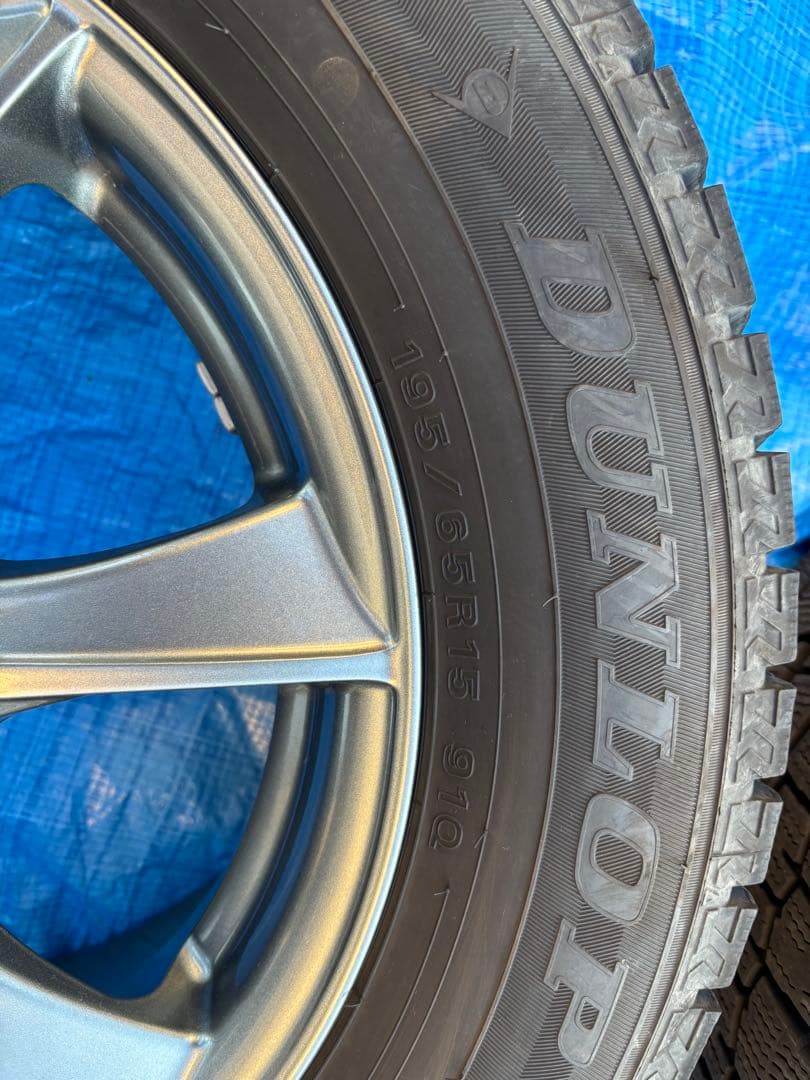 195/65R15 スタッドレスホイールセット　ノア・ヴォクシー・セレナetc