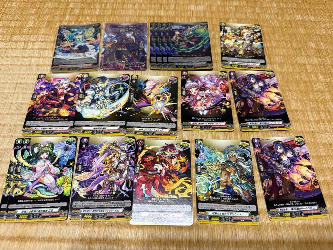 ヴァンガード 厄災祓いし「漁業神」　えびす　モンスト　デッキセット　パーツ込み