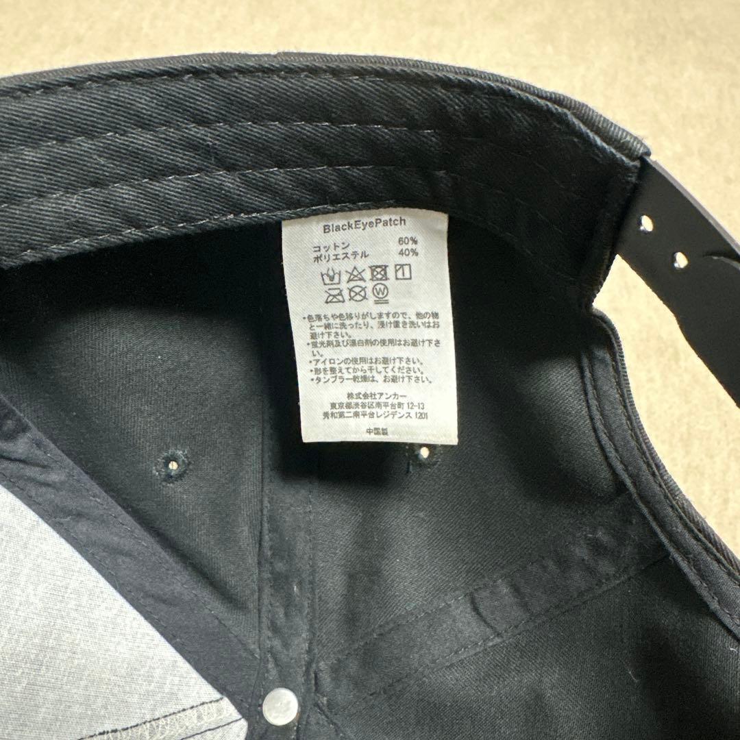 black eye patch ワコマリア キャップ