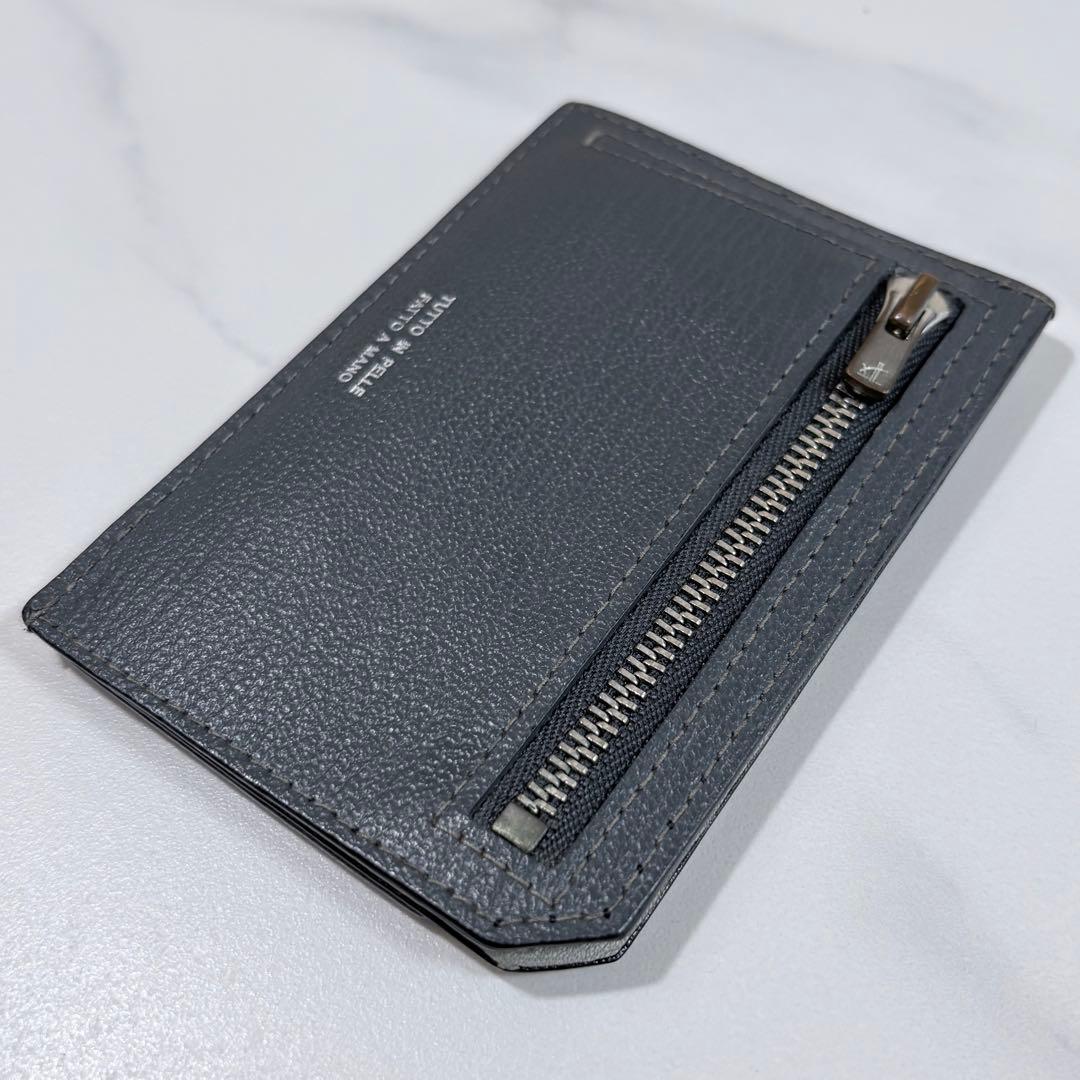 【美品】L’arcobaleno ラルコバレーノ スマートミニウォレット