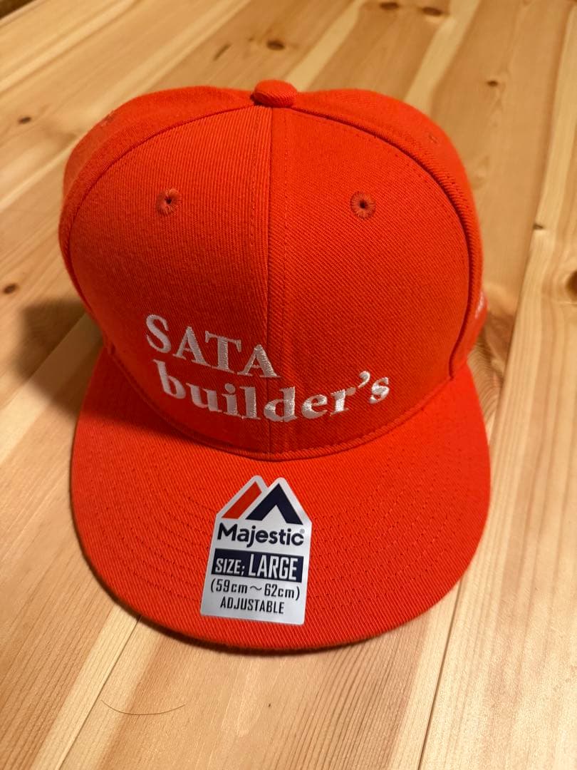 SATA builder's オレンジキャップ Lサイズ
