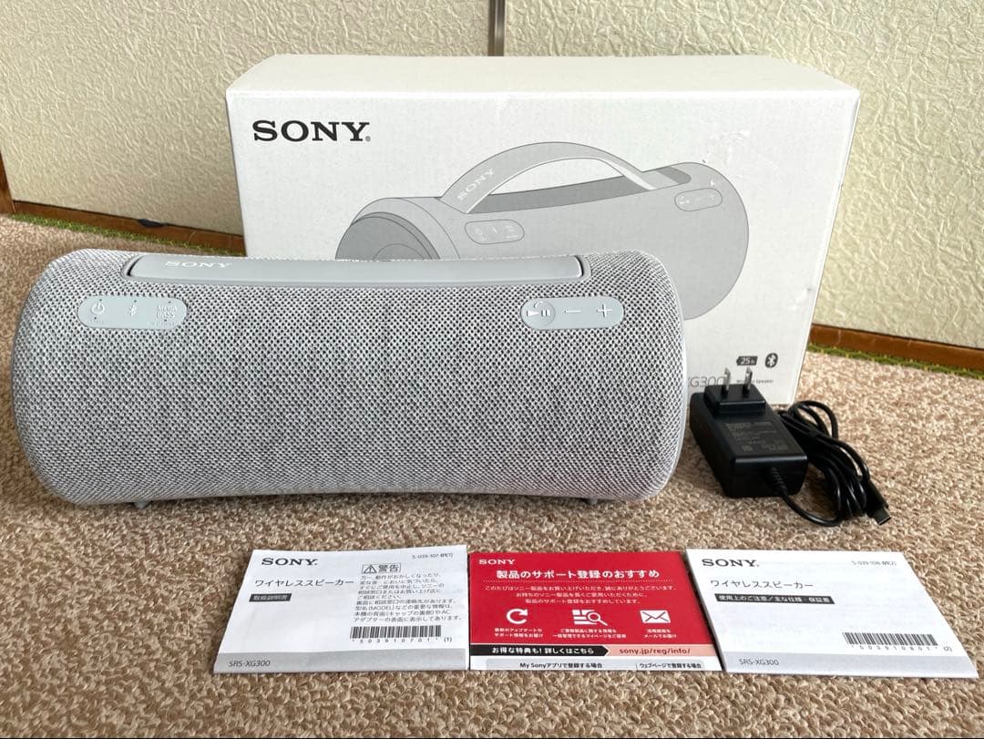 美品動作確認済 SONY SRS-XG300 ワイヤレス スピーカー
