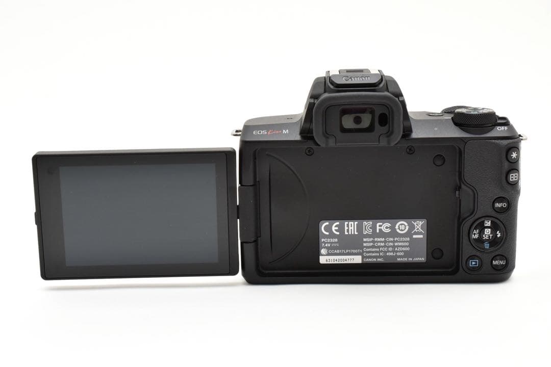 【極美品】キヤノン Canon EOS Kiss M Wi-Fi搭載