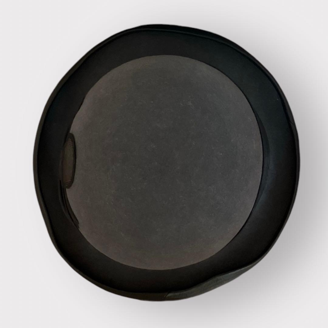 Roen ロエン ボーラーハット スカル ウール ラムレザー 未使用品 hyde