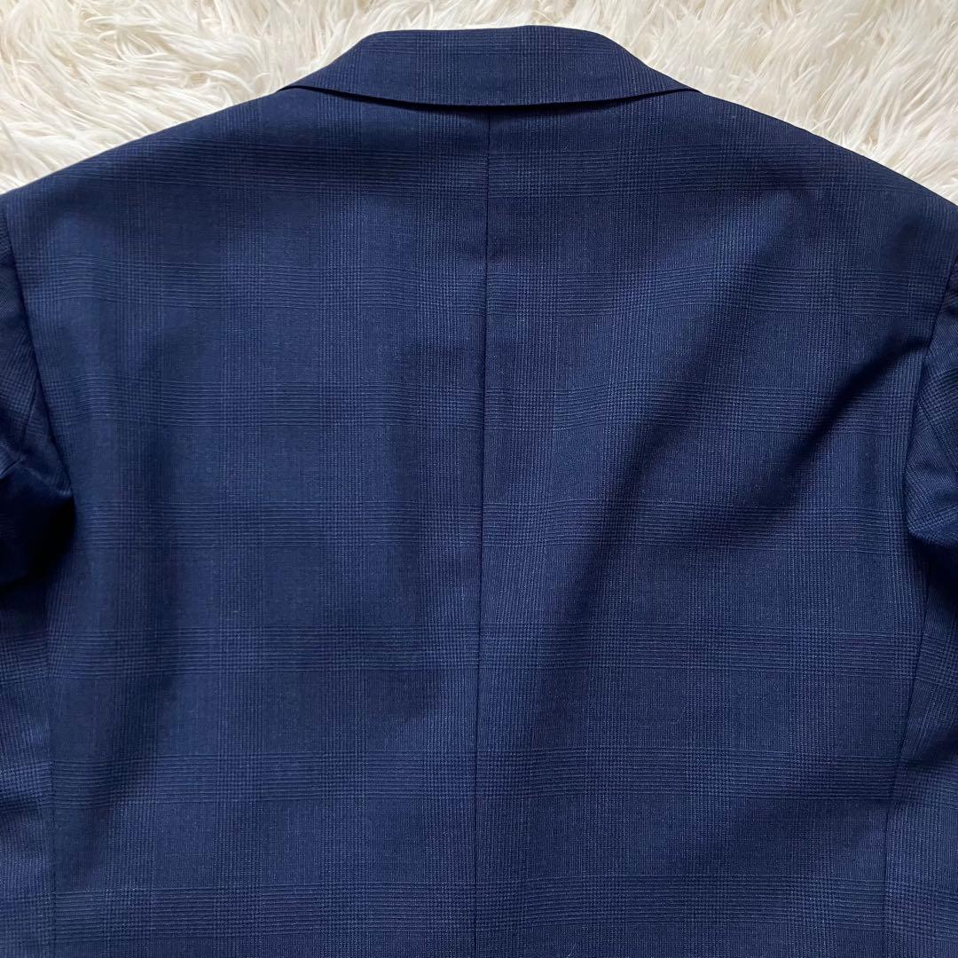 《極美品早い者勝ち》グリーンレーベルリラクシングスーツセットアップネイビー