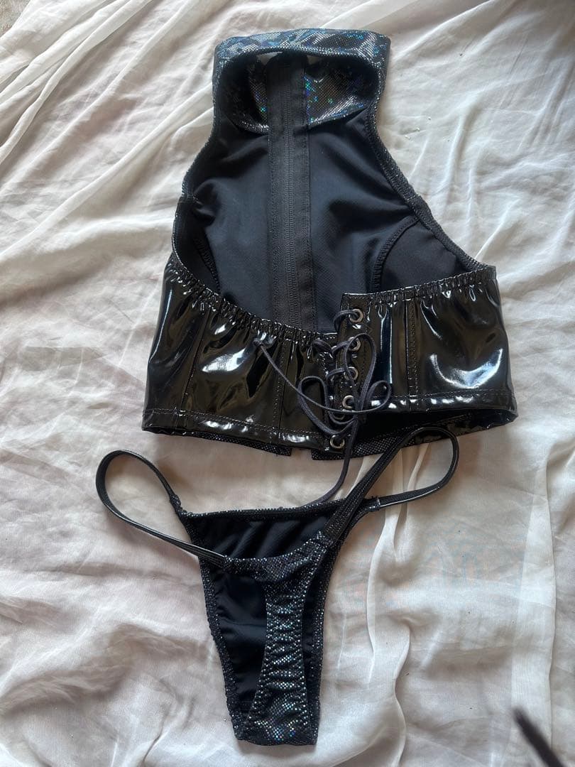 アフィックスパラパラ　affix parapara エナメル　ボンデージ　セット