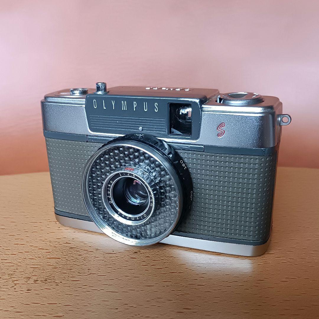 のいん、フィルムカメラ【整備、完動品、美品】オリンパスペンEES