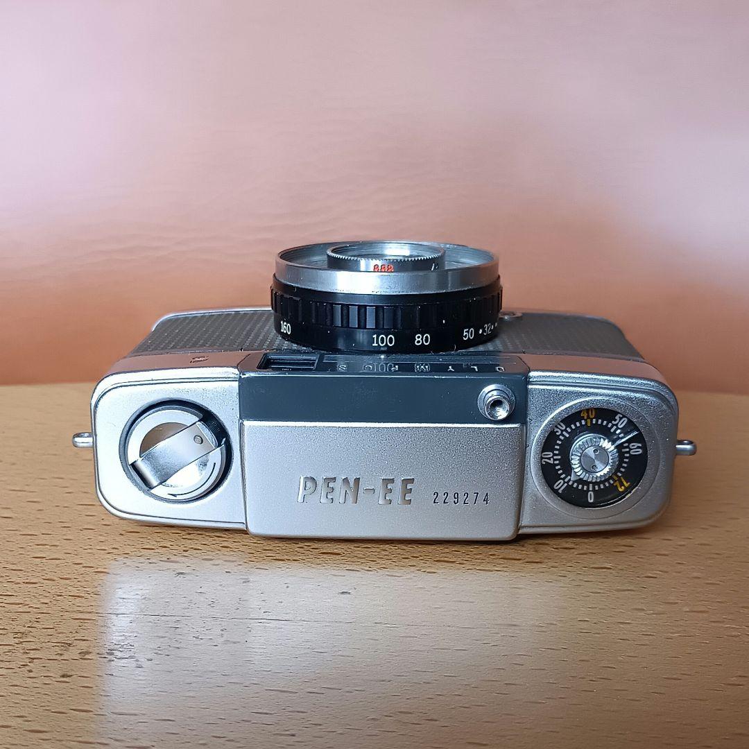 のいん、フィルムカメラ【整備、完動品、美品】オリンパスペンEES