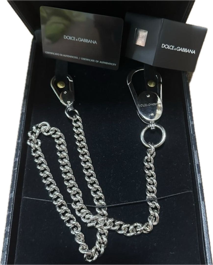 DOLCE&GABBANA ウォレット　チェーン アクセサリー