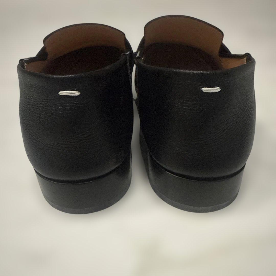 Maison Margiela ブラック ローファー 38 メゾンマルジェラ