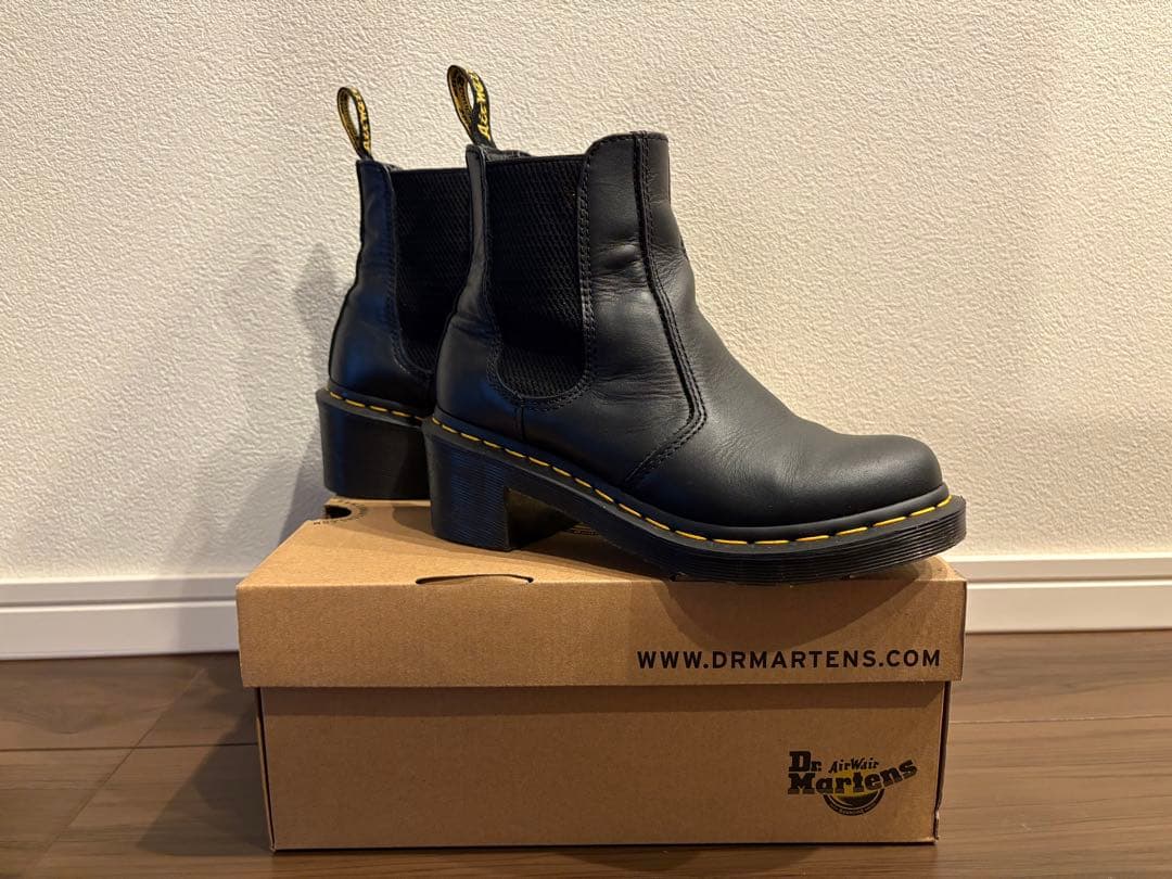 【美品】Dr. Martens ブラック サイドゴア