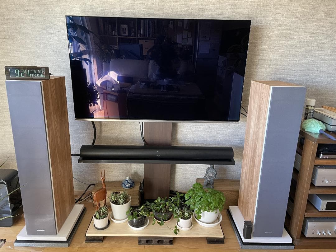 【アリス】天然黒御影石オーディオボード　ペア　他3件　送料無料