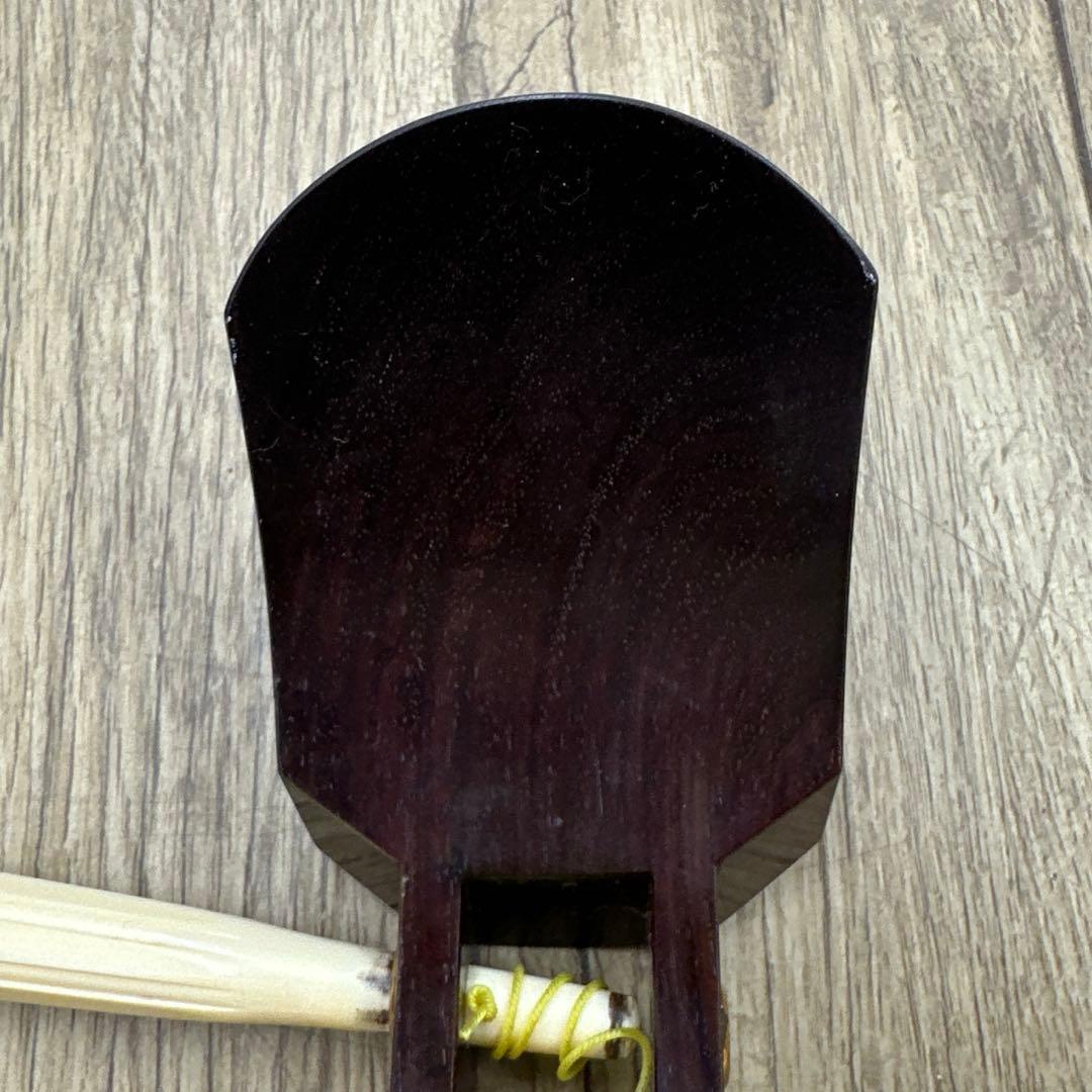 極上　糸巻　三味線　102㎝　ケース付　 東な7-1218①