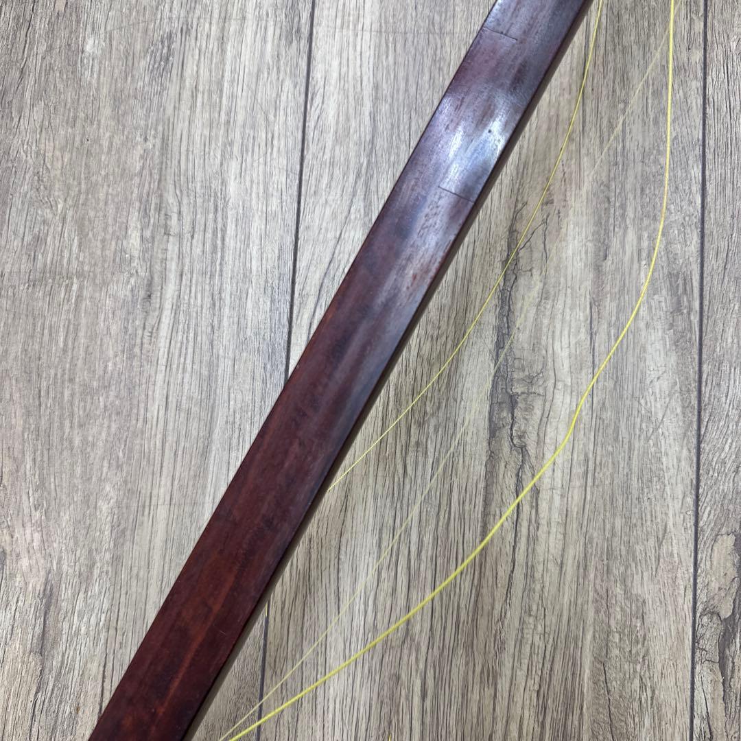 極上　糸巻　三味線　102㎝　ケース付　 東な7-1218①