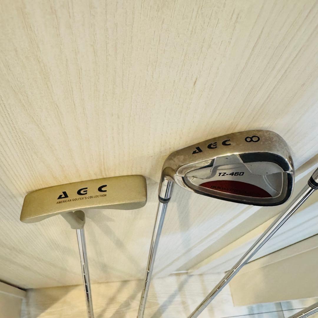 良品 AGC TZ-460 ゴルフ クラブセット 初心者 10本 左用 レフティ