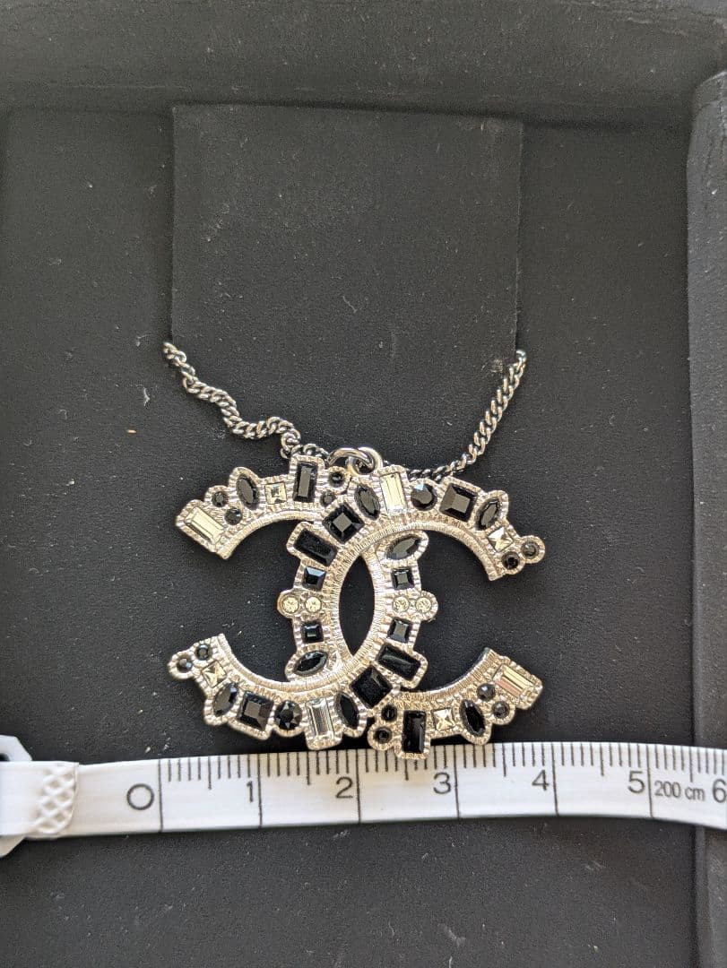 CHANEL ロゴペンダントネックレス