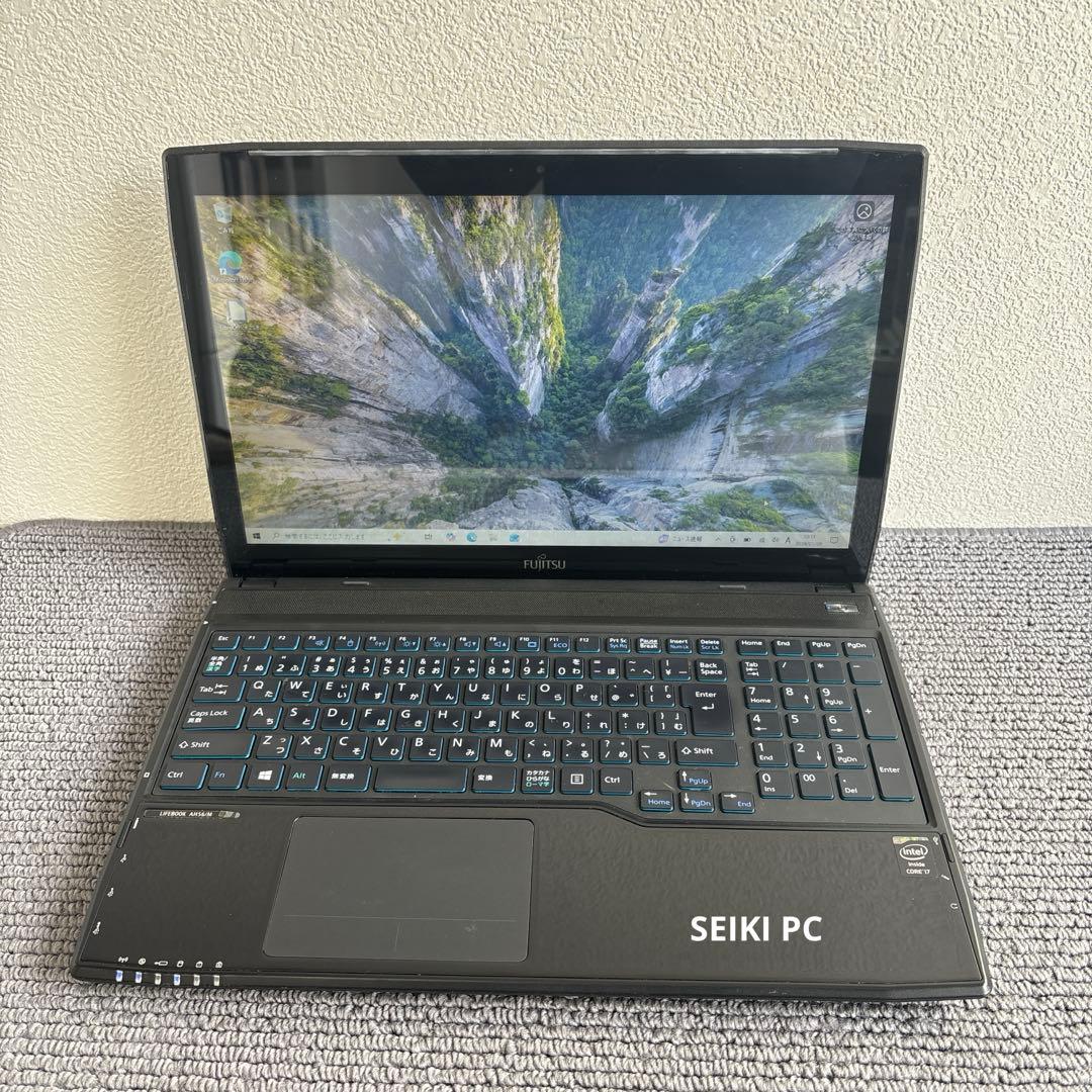 富士通lifebook AH56/M i7-4702MQ メモリ4GBタッチ機能