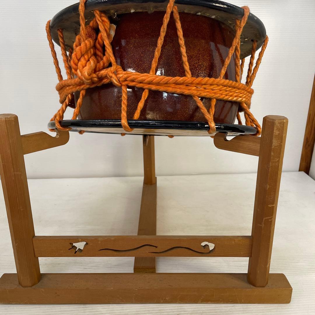 締太鼓セット　締太鼓 　ブショウ台