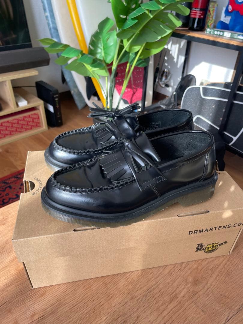Dr.Martens タッセルローファー　ADRIAN BLACK