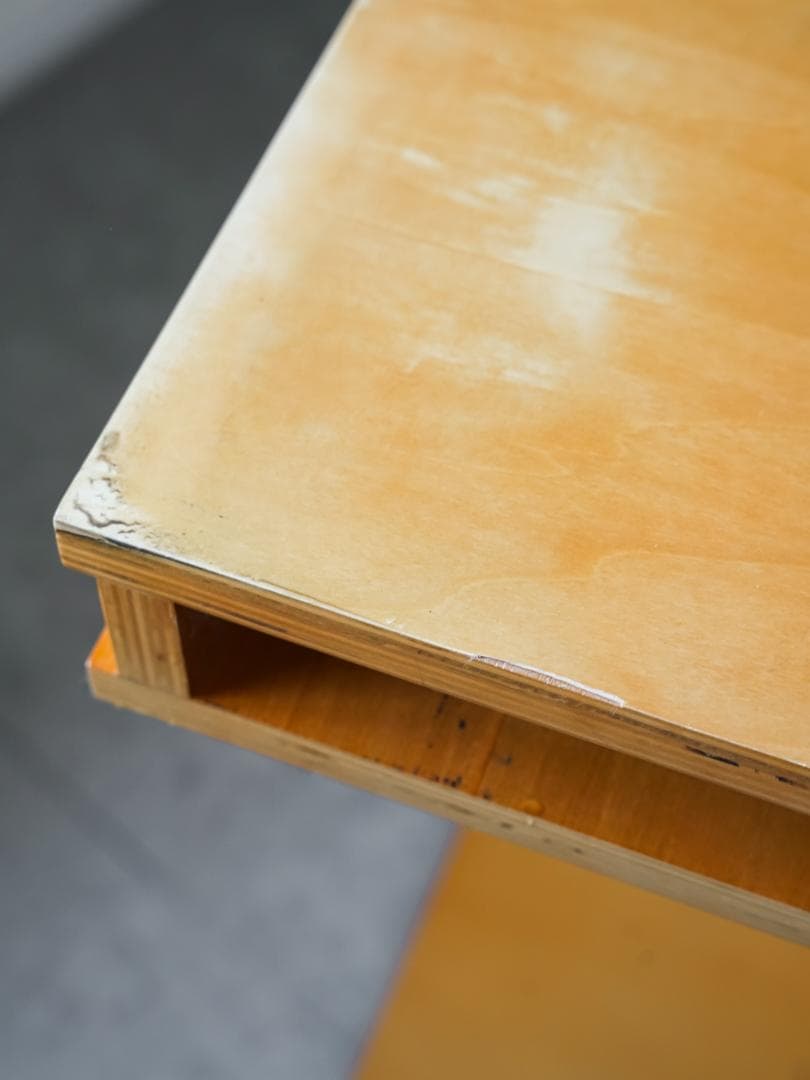 ヴィンテージ 木製テーブル/机 スツール 古道具 レトロモダン アノニマス