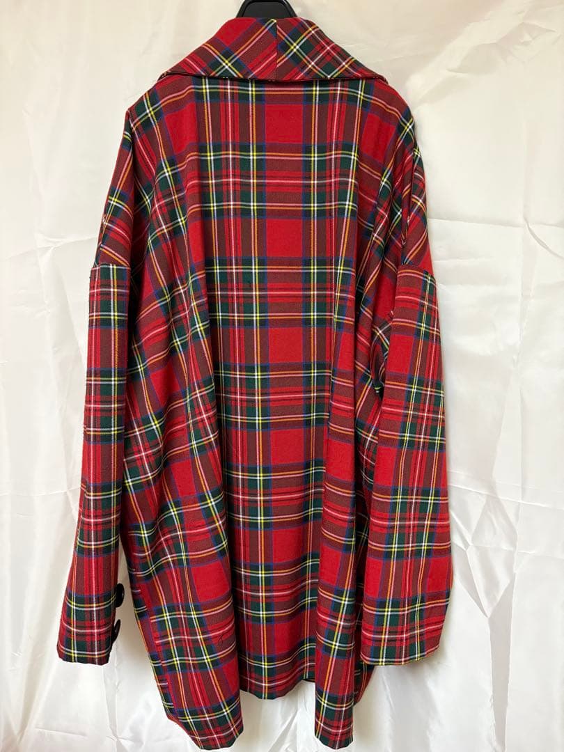 HEIHEI ローラペルジャケット 赤 チェック