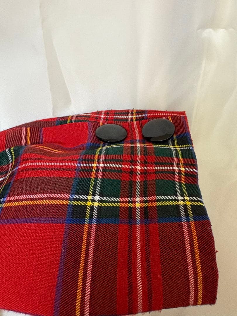 HEIHEI ローラペルジャケット 赤 チェック