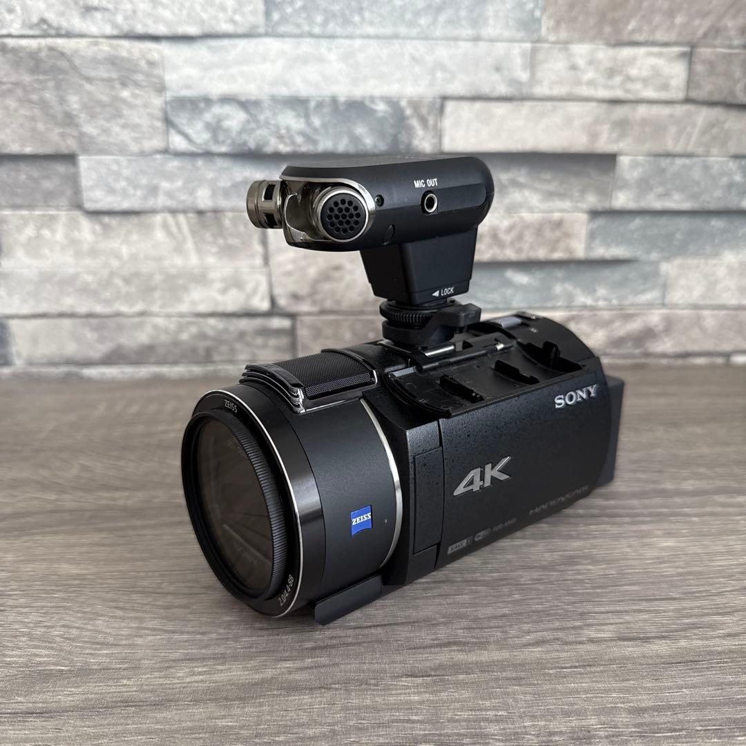 SONY FDR-AX45 4Kビデオカメラ　Micro HDMIコード2本